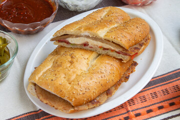 mexican food torta
