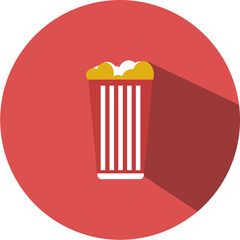 cinema and Movie icon with flat style