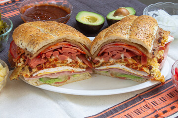 mexican food torta

