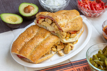 mexican food torta
