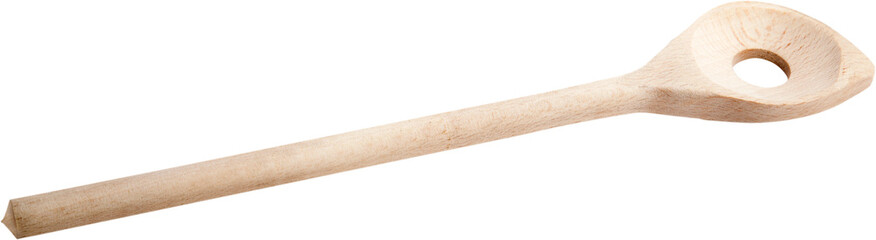 Wooden kitchen spoon