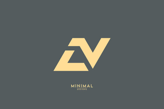 Alphabet letter LN, NL, L, N icon logo vector.
