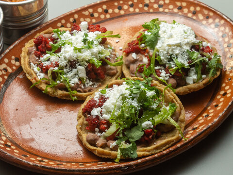 mexican food sope 
