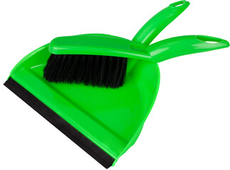Dust pan and brush