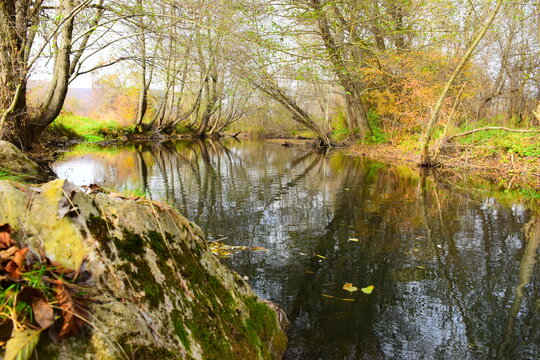 Beautiful river in Demir Hisar, Macedonia