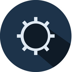 Mobile and Multimedia icon in flat style