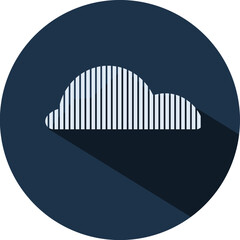 Modern Flat Mobile Icon