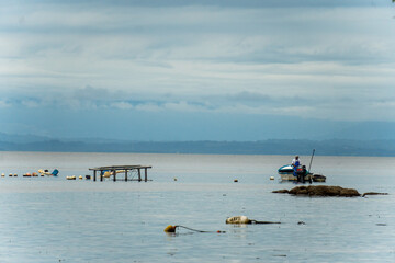 fishing boat on the beach