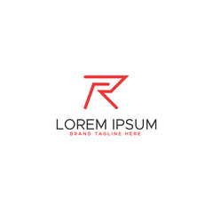 Letter R logo designs modern templates