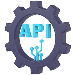 Web API 3D icon
