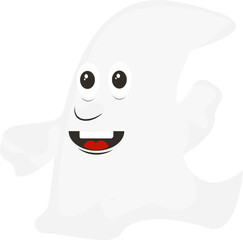 Cute Illustration of Halloween Character Costume. Halloween Element