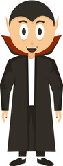 Cute Illustration of Halloween Character Costume. Halloween Element