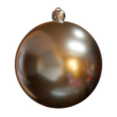 Bolas de navidad con fondo transparente PNG