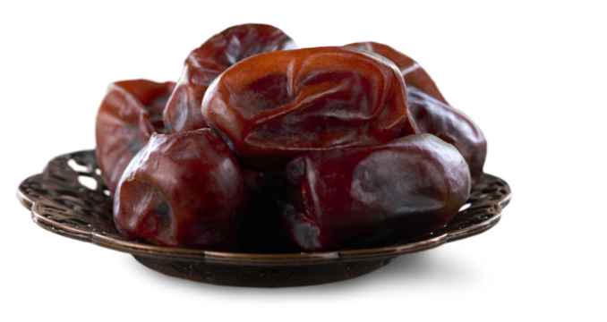 Ramadan concept, tasty fresh date fruits