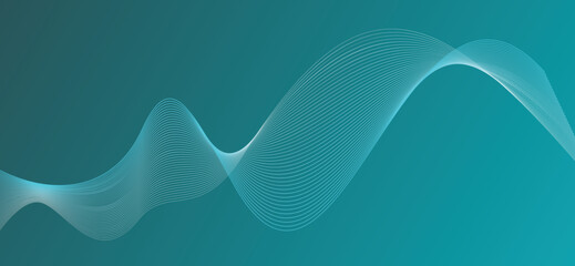 Line stripe pattern on white Wavy background. abstract modern background futuristic graphic energy sound waves technology concept design