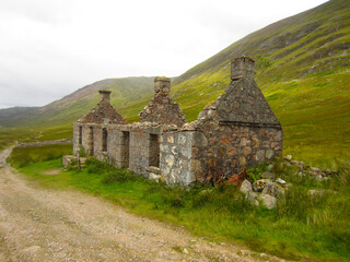 Old house in the middle of Scotland