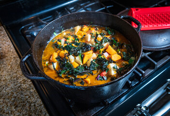 Hearty Kale and Potato Soup
