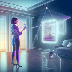 augmented reality, furniture, mixed reality, room, chair, table, architecture, 