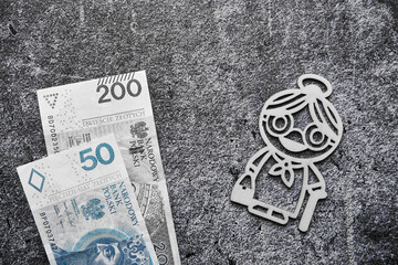 polskie banknoty , emerytura ,inflacja 