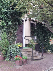 near old town of Gdansk, green place, in Gdansk