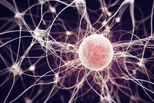r&eacute;seau de neurones et synapses