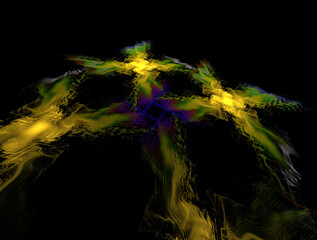 Imaginatory fractal abstract background Image