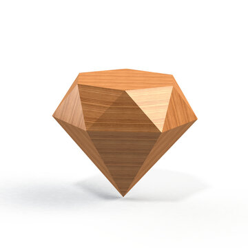 Solid Wood Diamond