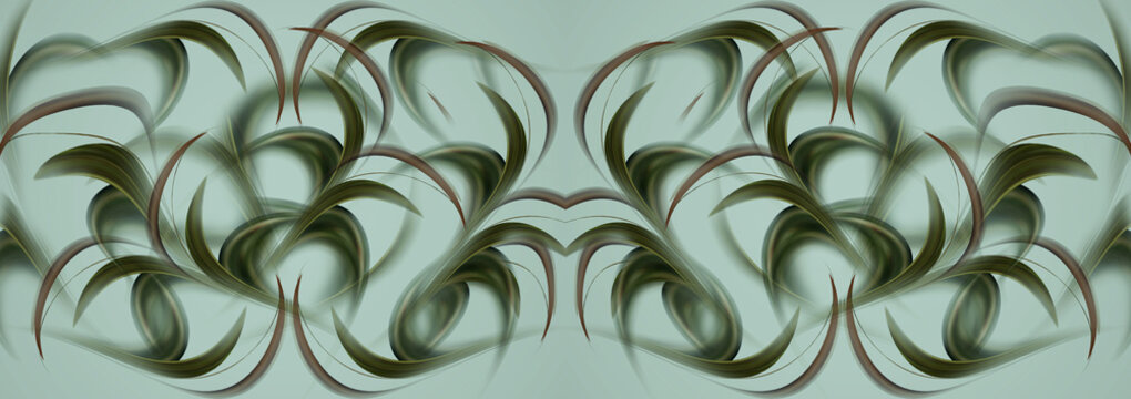 Abstrato floral ideal para estampas de tecido, papel de parede e quadros decorativos