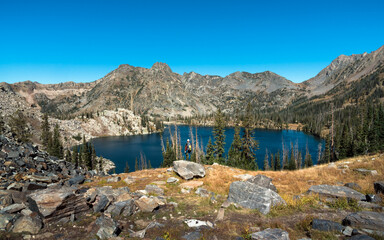 Above Gilpin Lake, Mt. Zirkel Wilderness, Colorado