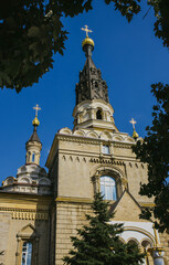 Mykolaiv, Ukraine - September 4, 2021. Cathedral of the Kasperovskaya Icon of the Mother of God