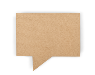 origami talk tag recycled paper craft stick