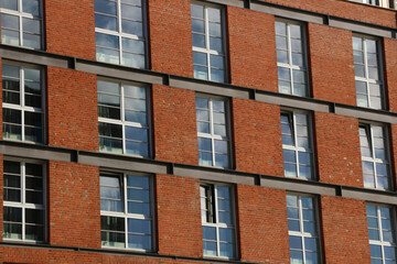 Fototapeta na wymiar detail of Hamburg's urban modern architecture