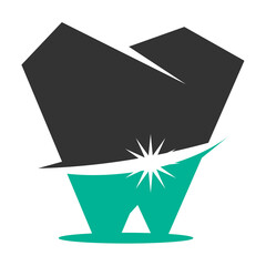 dental care logo design Icon Illustration Brand Identity