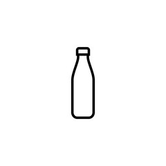 Bottle icon vector illustration. bottle sign and symbol
