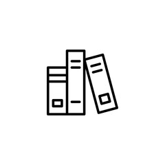 Library icon vector illustration. education sign and symbol