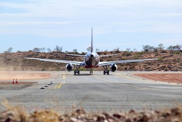 Airplane on the Outback