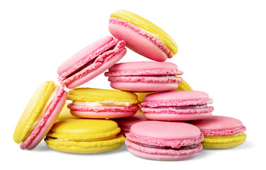 French macaroons .Dessert