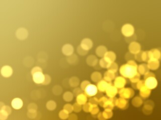 abstract golden bokeh background