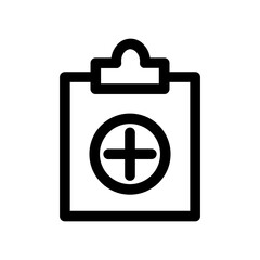 Fototapeta premium Add Clipboard New Report Icon