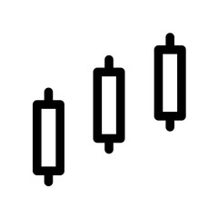 analytics business candle chart graph interval statistics icon