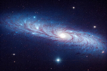Obraz premium surreal galaxy, breathtaking, amazing, stunning, astounding, astonishing, awe-inspiring,black hole.