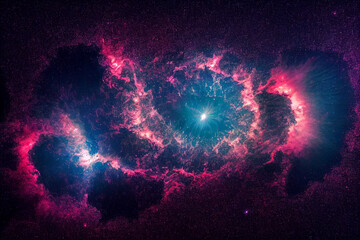 Fototapeta premium surreal galaxy, breathtaking, amazing, stunning, astounding, astonishing, awe-inspiring,black hole.