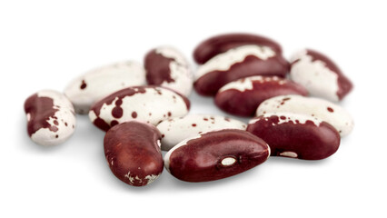 Kidney beans isolated on white background