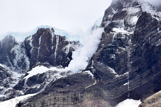 avalancha mirador frances, chile