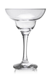 Empty Cocktail Glass Isolated