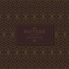 Brown abstract geometric pattern design