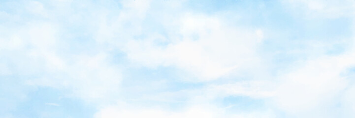 Naklejka na ściany i meble blue sky clouds clouds in the clear blue sky day white background