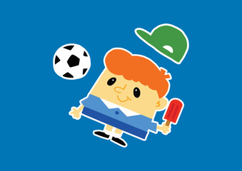 Human (Boy) Vector Cartoon Style