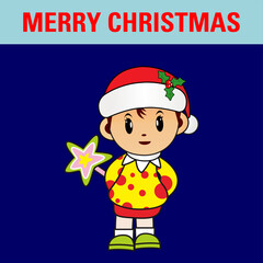graphic artwork christmas element design for banner decorate,card and etc.