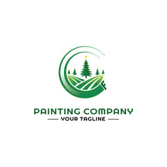 Painting green Logo 